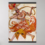 A Ballettfigurine: Firebird de Bakst Léon (el mejo Posters