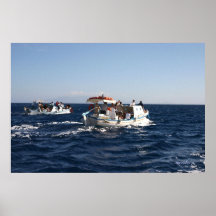 A bordo del barco poster