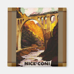 À Coni de Nouvelle Ligne de Nice vía Tende Imán Para Frigorifico