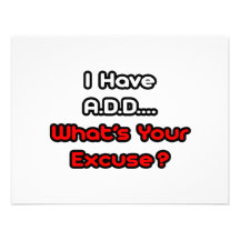 ¿A.D.D… cuál es su excusa? Invitación