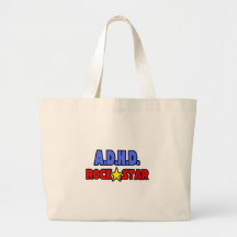 A.D.H.D. Estrella del rock Bolsa