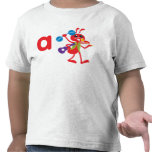 A está para la camiseta de la hormiga de Adán