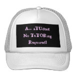 A++ Estudiante ningún blanco requerido curso parti Gorros Bordados