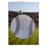 A la mejor tarjeta del día de padre del béisbol de