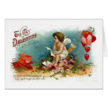 A la tarjeta del el día de San Valentín del marido