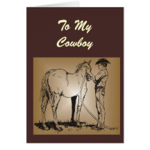 A MyCowboy Tarjeton