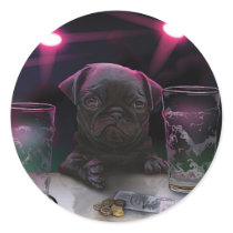 A Pug in a Pub pegatinas