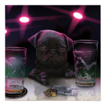A Pug in a Pub posters