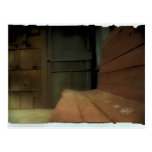 A través de esta puerta… Postal