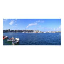 A través de la bahía a St Ives Fotografia
