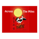 A través de las millas postales