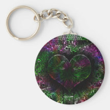 A través del corazón 7 llaveros personalizados