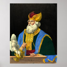 Aaron Portrait 1874 Print