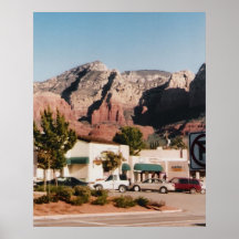 Abajo en Sedona Poster