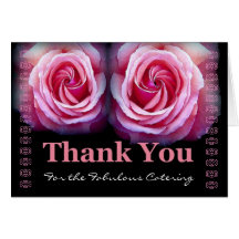 ABASTECEDOR - el boda le agradece con los rosas ro Felicitaciones