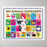 ABC: Mis alfabetos animales Posters