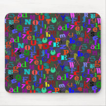 ABC y mousepad 123 Tapetes De Raton