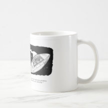 Abducción extranjera taza de café