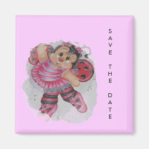 Abeja de Bailarina Iman De Frigorífico