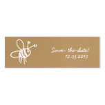 Abeja de la miel plantillas de tarjetas de visita