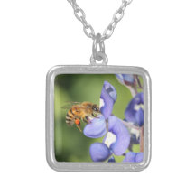 Abeja del Bluebonnet Grimpolas Personalizadas