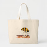 Abeja divertida de la matanza del zumbido bolsa