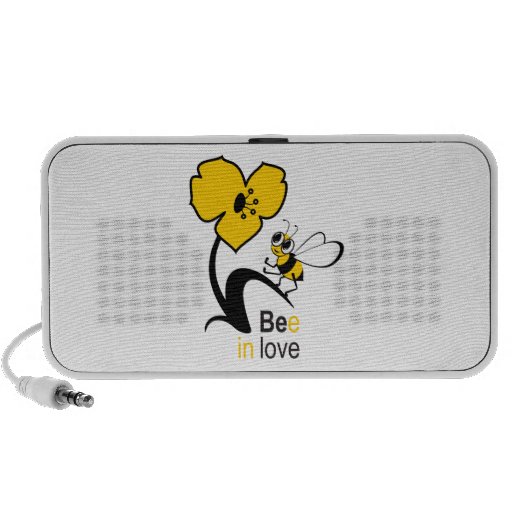 Abeja en amor iPod altavoz