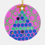 Abeja feliz ornamentos para reyes magos