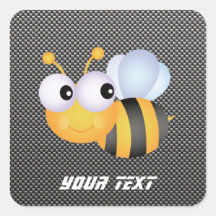 Abeja linda; Liso Colcomania Cuadrada