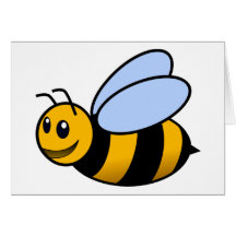 Abeja - linda tarjetas
