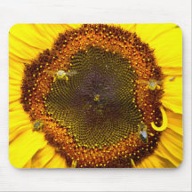 Abeja ocupada tapete de ratones