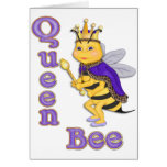 Abeja reina divertida felicitaciones