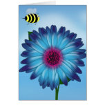 Abejas de la miel del dibujo animado que se encuen tarjetas