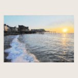 Aberystwyth Sun sobre el cartel de la bahía de la  posters