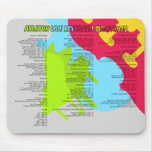 Ableton Live 8 ataja Mousepad