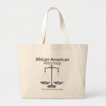 Abogado de América del africano Bolsas De Mano