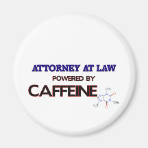 Abogado en la ley accionada por el cafeína imán para frigorifico