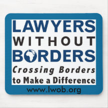 Abogados de Mousepad sin fronteras Alfombrilla De Ratón