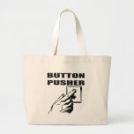 Abotone los regalos divertidos de las camisetas de bolsa de mano