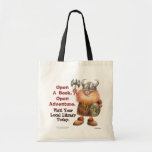 Abra un libro. Abra la aventura Bolsa Lienzo