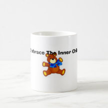 Abrace la taza interna del niño