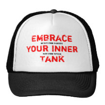 Abrace su gorra interno del tanque