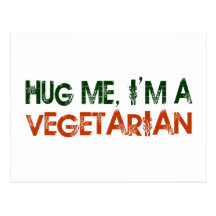 Abráceme que soy un vegetariano postal