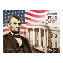 Abraham Lincoln - décimosexto presidente de los E. Postales