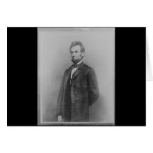 Abraham Lincoln, enero de 1864 y dirección de Gett Tarjeta