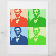 Abraham Lincoln Tarjetas Publicitarias