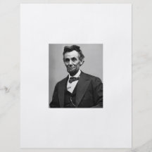 Abraham Lincoln Tarjetas Publicitarias