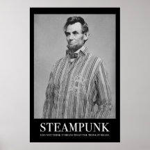 Abraham Steampunk Impresiones