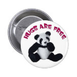 Abrazo de la panda pins