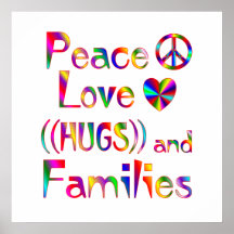 Abrazos de la familia poster